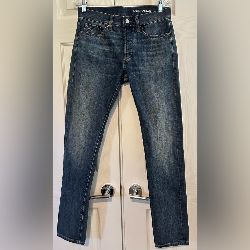 Outerknown Mens Denim Ambassador Slim Fit S.E.A. Jeans size 30